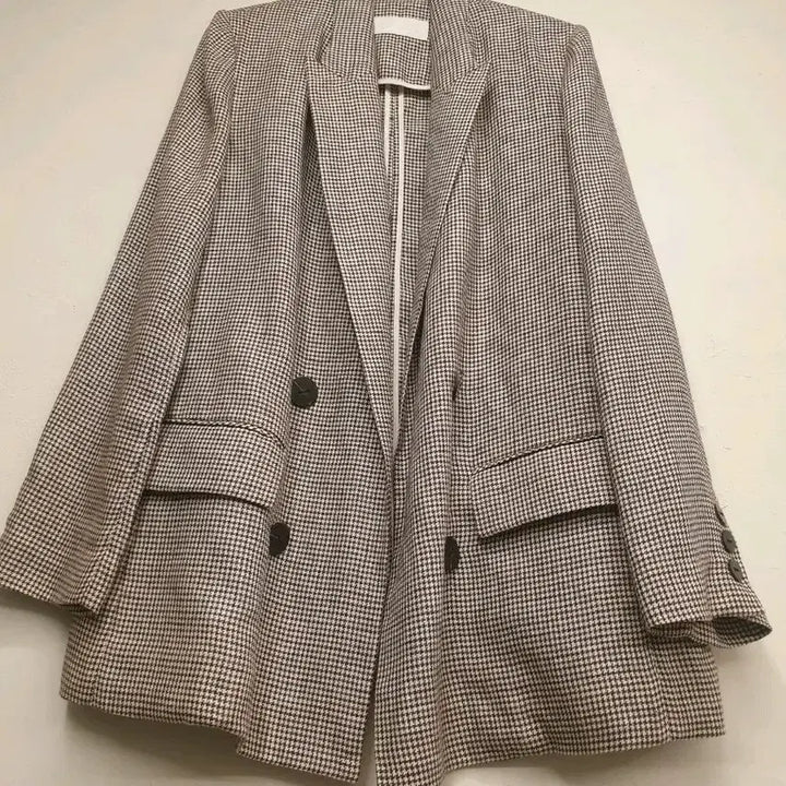 [BUNJANG] Givy White Tweed Jacket (Spring/Fall) / 55)보브 마혼방 자켓(간절기, 초여름)