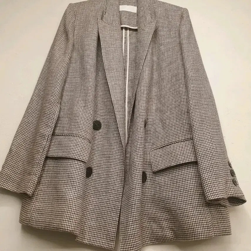 [BUNJANG] Givy White Tweed Jacket (Spring/Fall) / 55)보브 마혼방 자켓(간절기, 초여름)