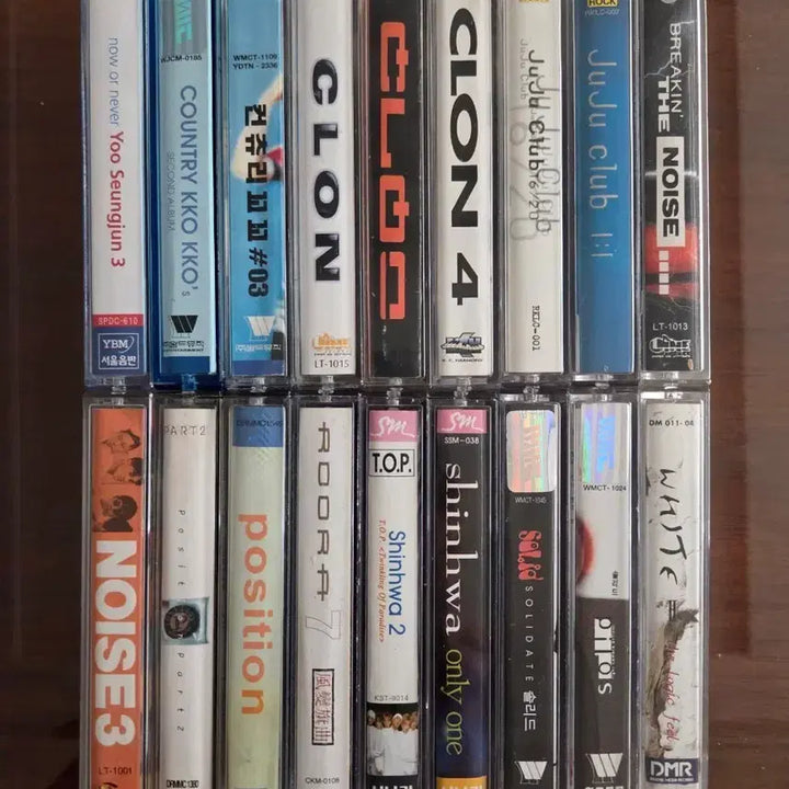 [BUNJANG] Various Artists 90s K-Pop Cassette Tapes / 가요 카세트 테이프  (클론, 주주클럽, 노이즈, 포지션,솔리드,포지션)