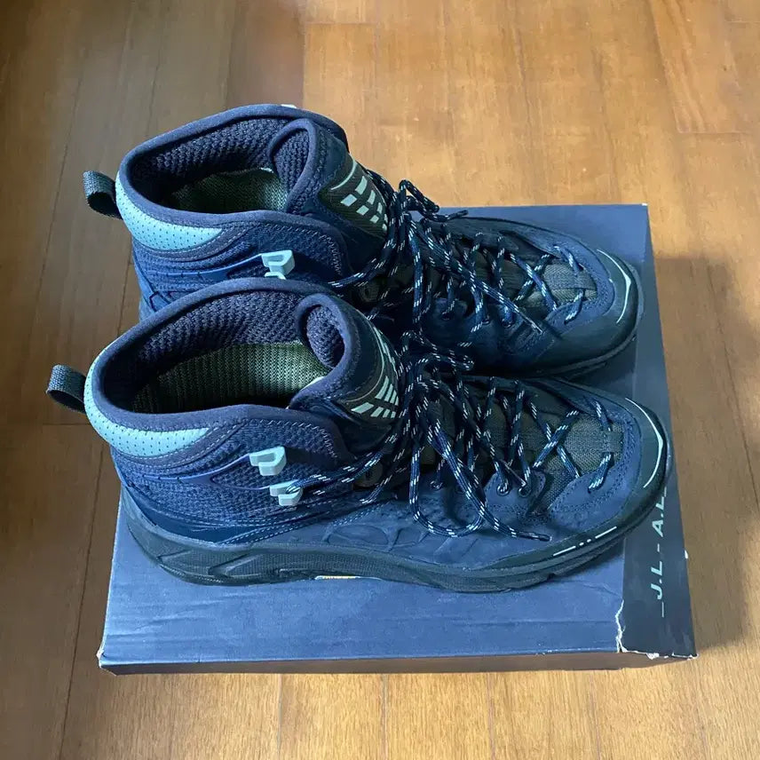 [BUNJANG] Hoka x J.L-A.L Tor Ultra Hi Blueberry Jadeite Boots / [280] 호카xJ.L-A.L 토르 울트라 하이 블루베리 제이다이트