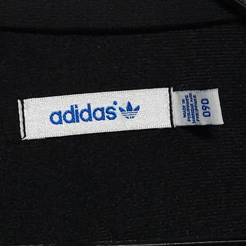 [BUNJANG] Adidas Originals Trefoil Three-Stripe Track Top Jacket Black / 아디다스 오리지널 트레포일 삼선 트랙탑 집업 블랙 / adidas Ori