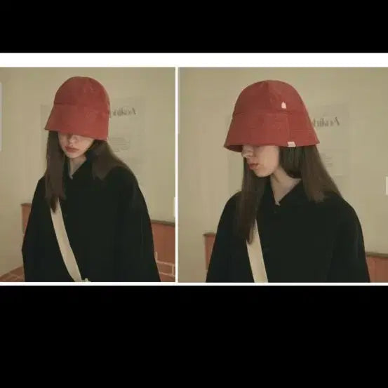 [BUNJANG] COMONINOZ Corduroy Bucket Hat - Brick Red / (마지막특가) COMONINOZ 코듀로이 버킷햇 브릭 레드