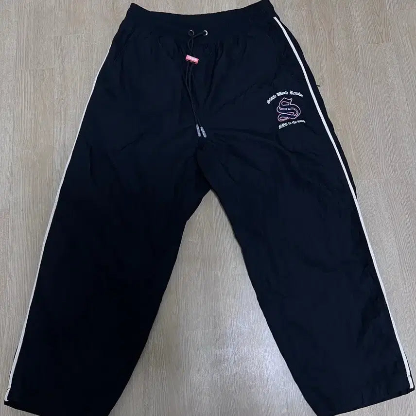 [BUNJANG] Staple Black Track Pants / Staple 스테이플 블랙 트랙 팬츠
