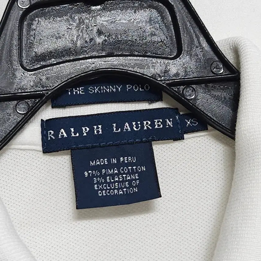 [BUNJANG] Ralph Lauren Big Pony Polo Shirt / 폴로 랄프로렌 빅포니 카라티 화이트 네온그린 / Ralph Lauren