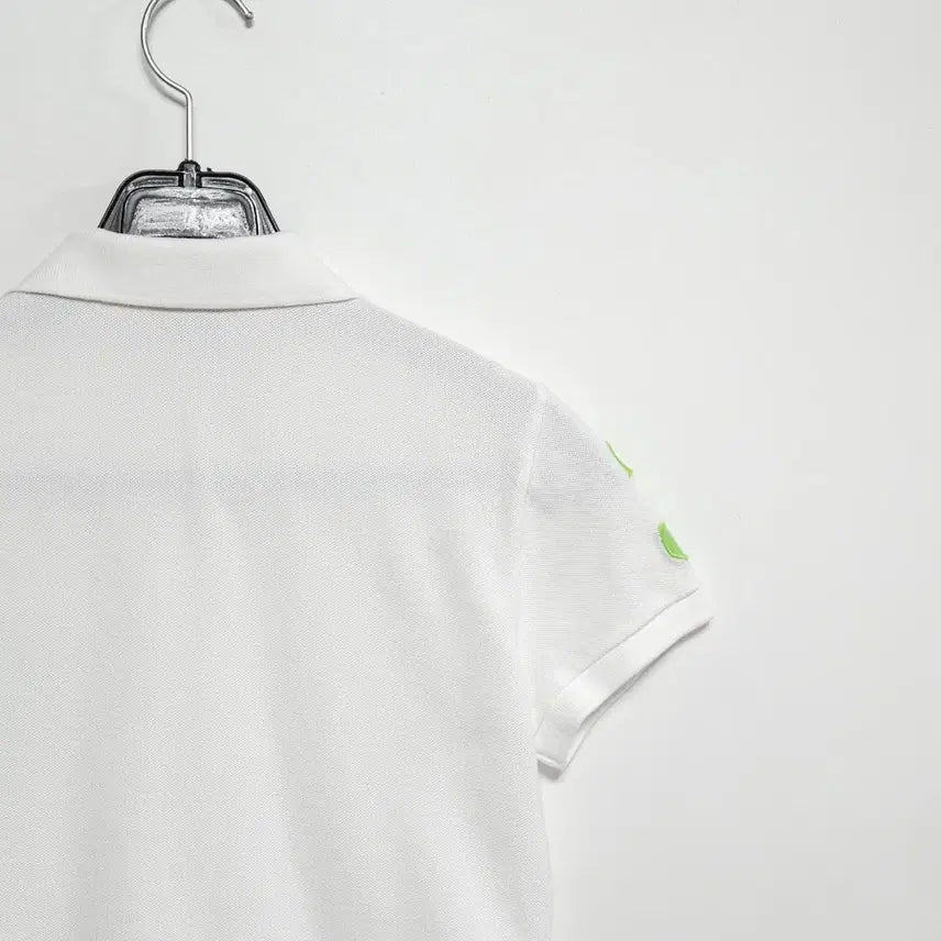 [BUNJANG] Ralph Lauren Big Pony Polo Shirt / 폴로 랄프로렌 빅포니 카라티 화이트 네온그린 / Ralph Lauren