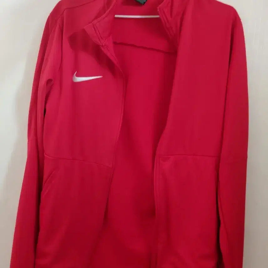 [BUNJANG] Nike Red Training Zip-Up Jacket / 나이키 레드 트레이닝 집업 자켓