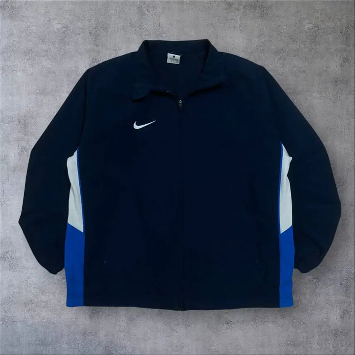 [SOLD OUT] 나이키 스우시 스몰 로고 네이비 바람막이