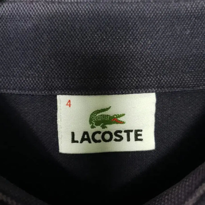 [BUNJANG] Lacoste Navy Polo Shirt / 라코스테 네이비 반팔 카라티 ㅡ0262