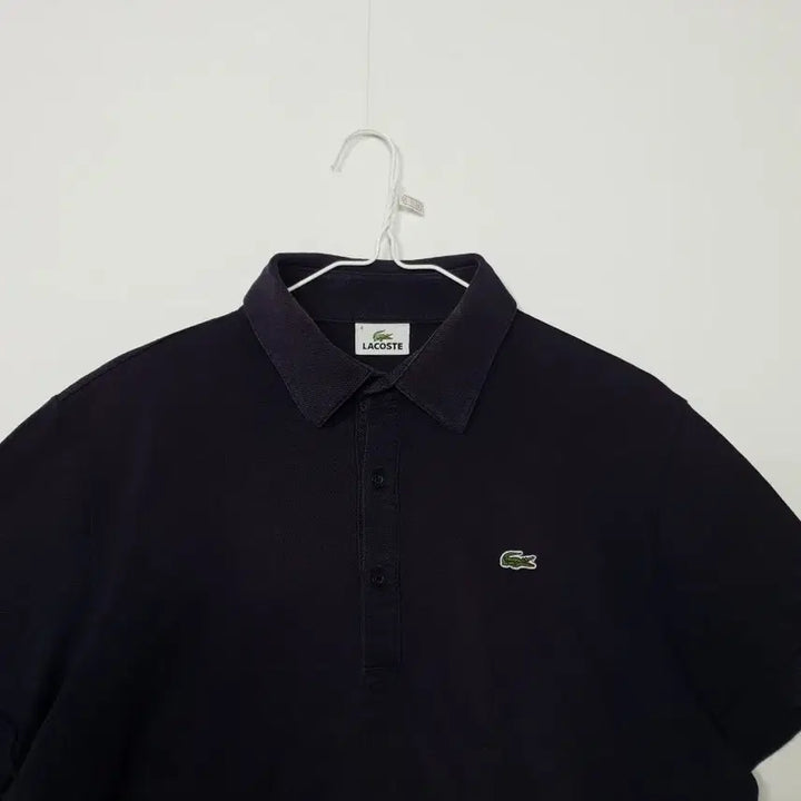 [BUNJANG] Lacoste Navy Polo Shirt / 라코스테 네이비 반팔 카라티 ㅡ0262