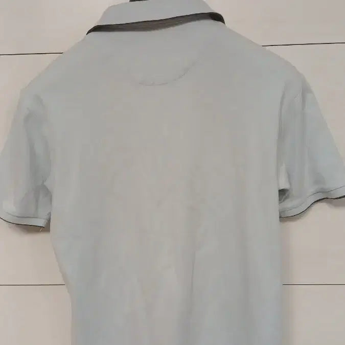 [BUNJANG] Burberry Cotton T-shirt Sky Blue (M) / 버버리 코튼 티셔츠 하늘색 M사이즈