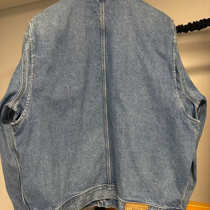 [BUNJANG] Polo Dungaree Denim Jacket - Mid-Blue - Size L / [L] 폴로 덩가리 자켓(데님 자켓) 중청 새상품급