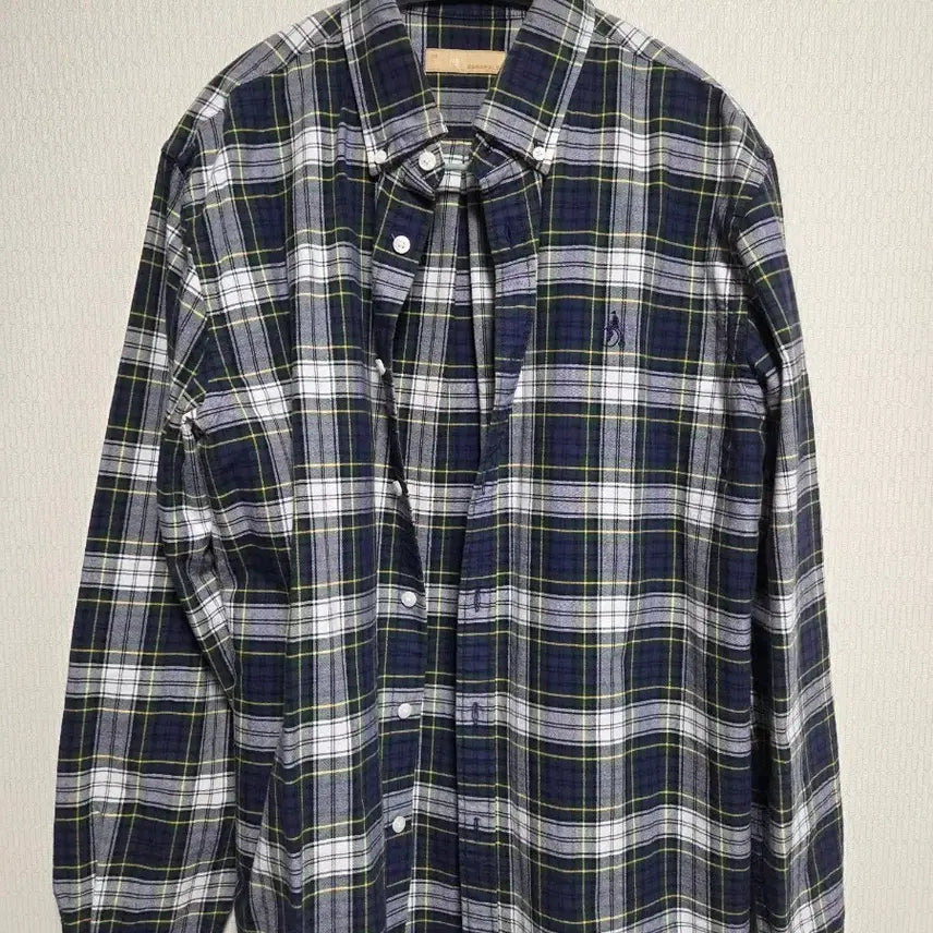 [BUNJANG] Beanpole Checkered Shirt (Size 105) / 105 빈폴 체크 셔츠 남방