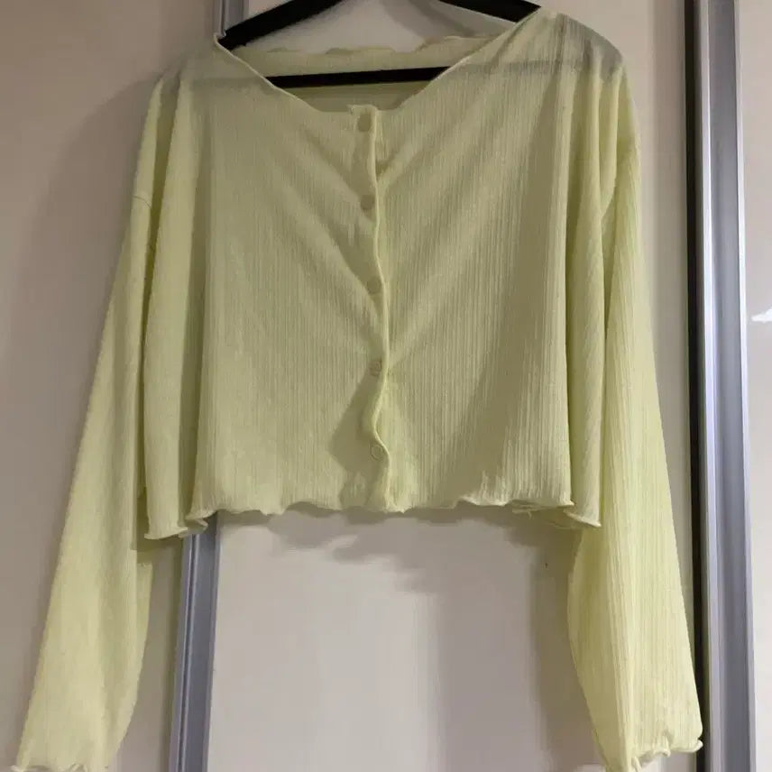[BUNJANG] Summer Pastel Crop Cardigan / 여름 크롭 가디건