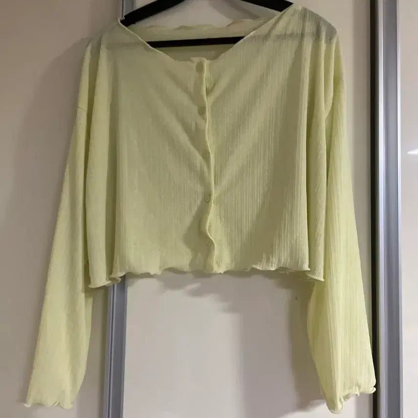 [BUNJANG] Summer Pastel Crop Cardigan / 여름 크롭 가디건