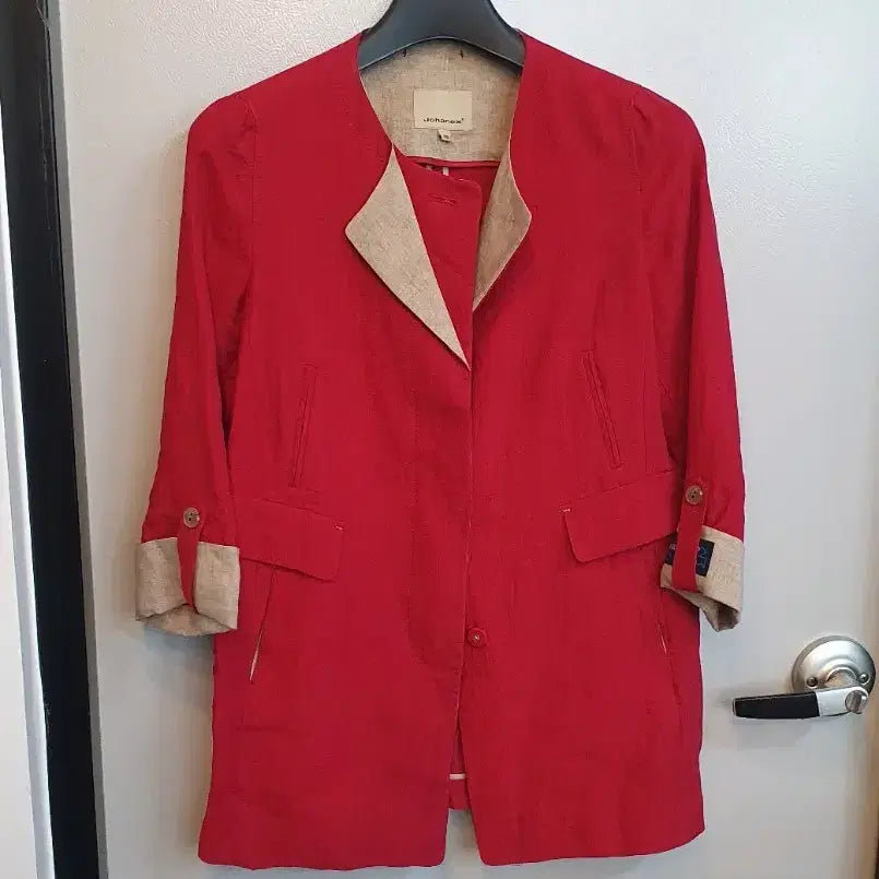 [BUNJANG] Yo Hanex Linen Jacket Size 96 / 요하넥스  마100%자켓  사이즈96