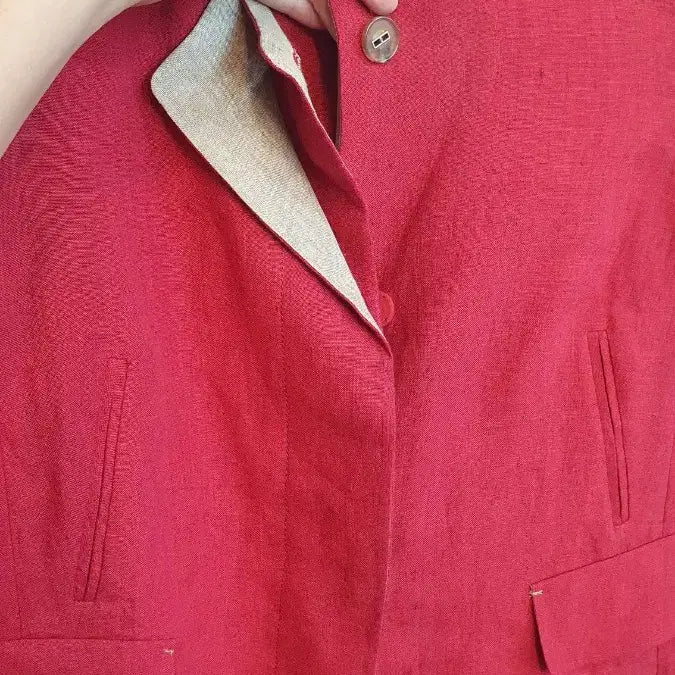 [BUNJANG] Yo Hanex Linen Jacket Size 96 / 요하넥스  마100%자켓  사이즈96