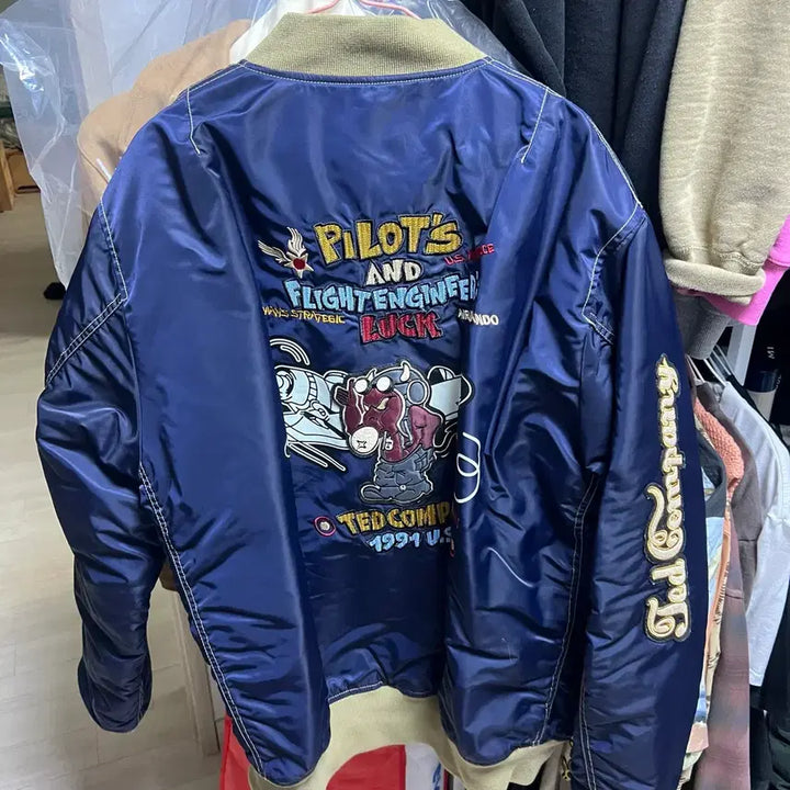 [BUNJANG] Tedman Buzz Rickson MA-1 Bomber Jacket / 테드맨 버즈릭슨 아메카지 ma-1 44 l-xl