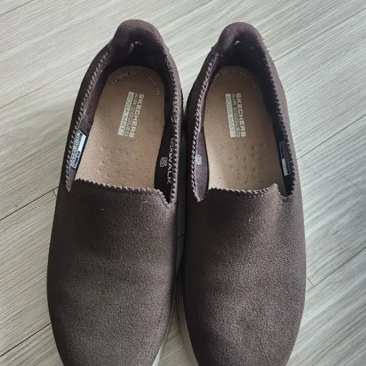 [BUNJANG] Skechers Go Walk 5 Brown Slip-on Shoes / 스케쳐스 고워크5 브라운 슬립온