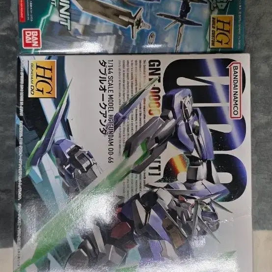 [BUNJANG] Bandai HG 00 Qan[T] + Diver Ace Unit Model Kit / 반다이 HG 더블오 퀀터 + 다이버 에이스 유닛 팝니다