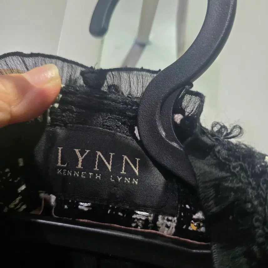 [BUNJANG] LYNN Black Tweed Jacket / LYNN 블랙 트위드 자켓