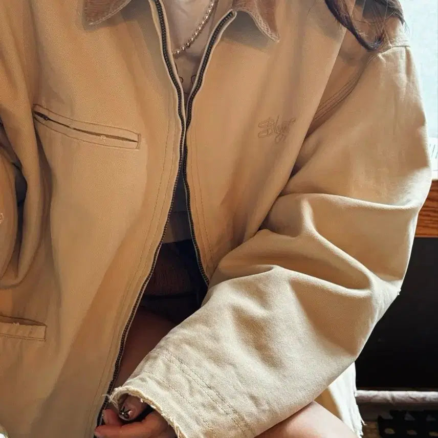 [BUNJANG] BLSSD17 Washed Work Jacket / 블레스드17 워시드 워크자켓