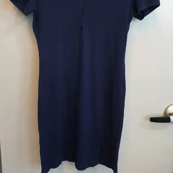 [BUNJANG] Lacoste Navy Collar Dress 36 / 라코스테 네이비 카라 원피스36