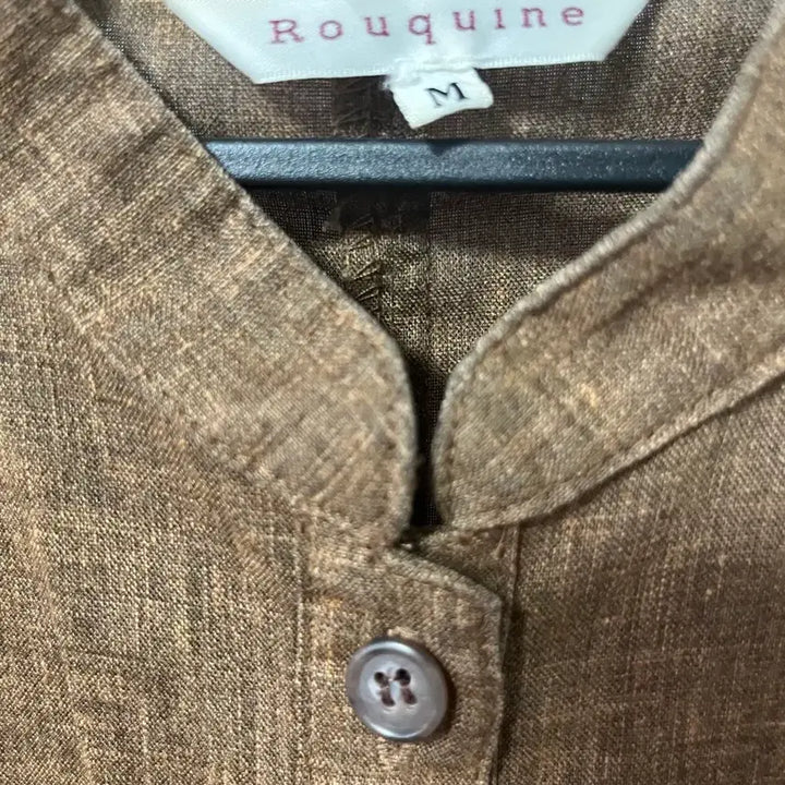[BUNJANG] Brown Linen Dress / 브라운 린넨 원피스