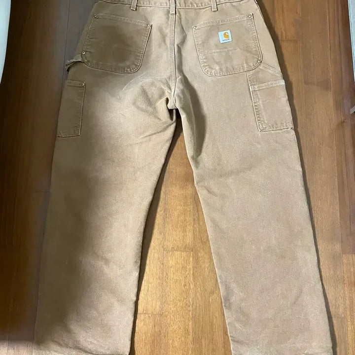 [BUNJANG] Carhartt Double Knee Pants Brown / [36x30] 칼하트 더블니 팬츠 브라운 USA
