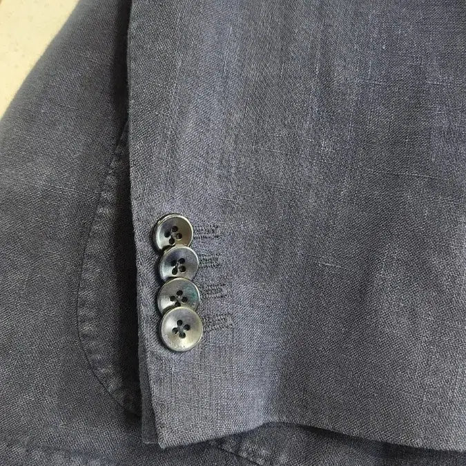 [BUNJANG] Boglioli Lardini Linen Navy Jacket / 볼리올리 라르디니 리넨100 네이비48