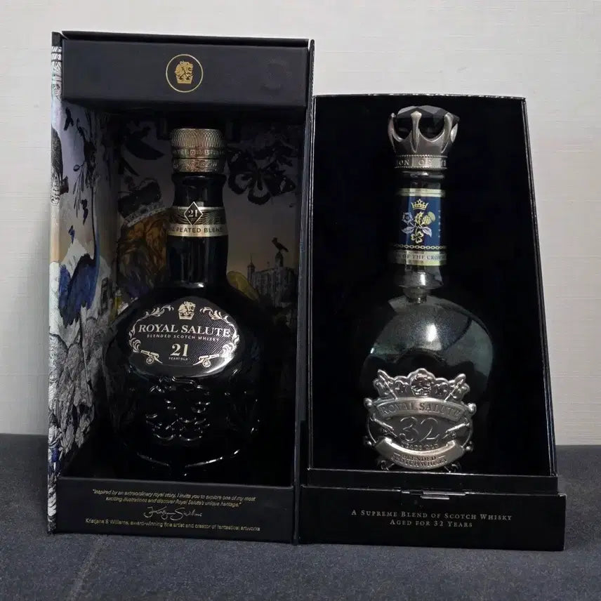 [BUNJANG] Royal Salute 21/32 Year Old Empty Bottle / 로얄살루트 21년/32년산 공병