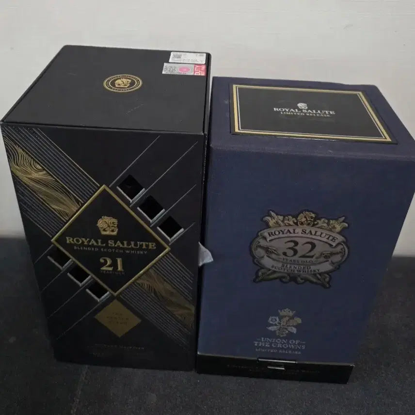 [BUNJANG] Royal Salute 21/32 Year Old Empty Bottle / 로얄살루트 21년/32년산 공병