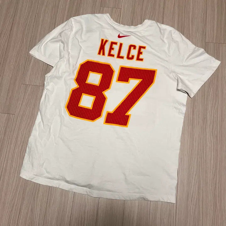 [BUNJANG] Nike Kansas City 87 White T-shirt XL / 나이키 캔자스시티 87번 화이트 반팔 티셔츠 XL