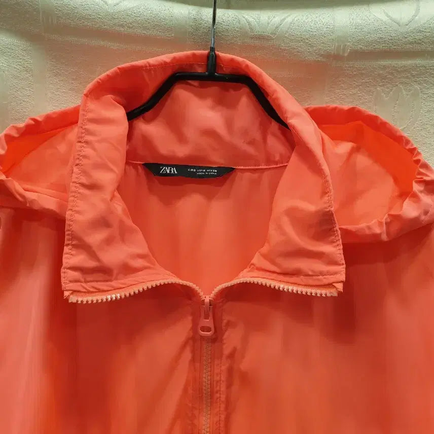 [BUNJANG] ZARA Pink Windbreaker Crop Jacket / 자라 ZARA 핑크 바람막이 크롭자켓  프리사이즈