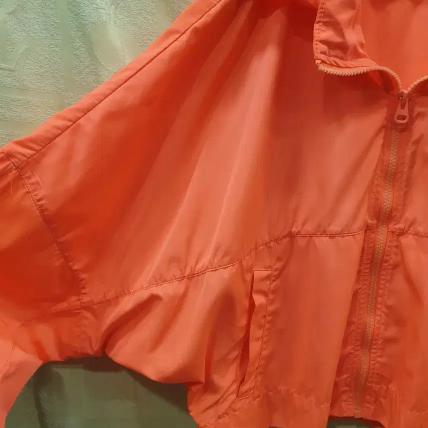 [BUNJANG] ZARA Pink Windbreaker Crop Jacket / 자라 ZARA 핑크 바람막이 크롭자켓  프리사이즈
