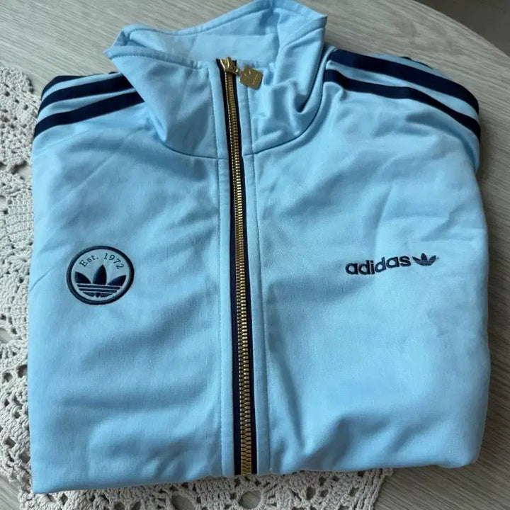 [BUNJANG] Adidas Firebird Badge Track Top / [새상품] 아디다스 파이어버드 배지 트랙 탑 S
