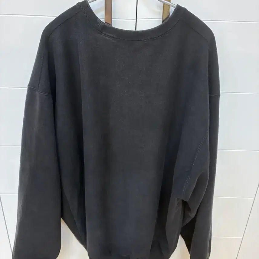 [BUNJANG] Supreme Washed Box Logo Crewneck Black / 슈프림 워시드 박스 로고 크루넥 블랙