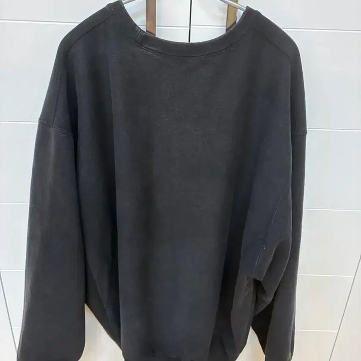 [BUNJANG] Supreme Washed Box Logo Crewneck Black / 슈프림 워시드 박스 로고 크루넥 블랙