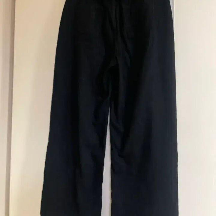 [SOLD OUT] 블랙 데님 와이즈 팬츠 통바지