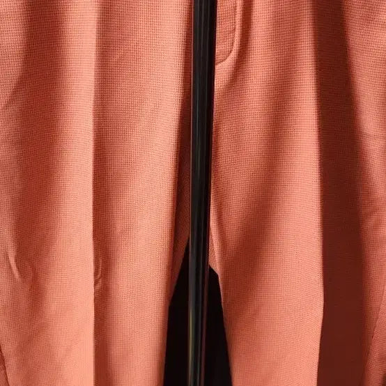[BUNJANG] LEEDONGSOO Green Orange Check Pants / LEEDONGSOO GREEN 오렌지색 바지