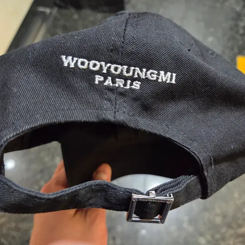 [BUNJANG] Wooyoungmi Ball Cap Hat Black / 정품 우영미 볼캡 모자 블랙 팝니다