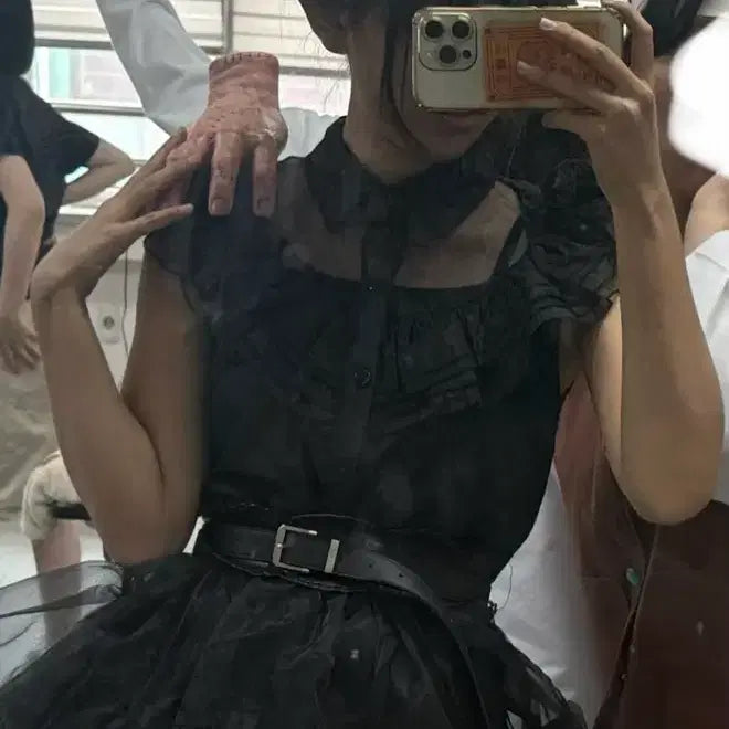 [BUNJANG] Wednesday Addams Cosplay Costume / 웬즈데이 코스프레 의상