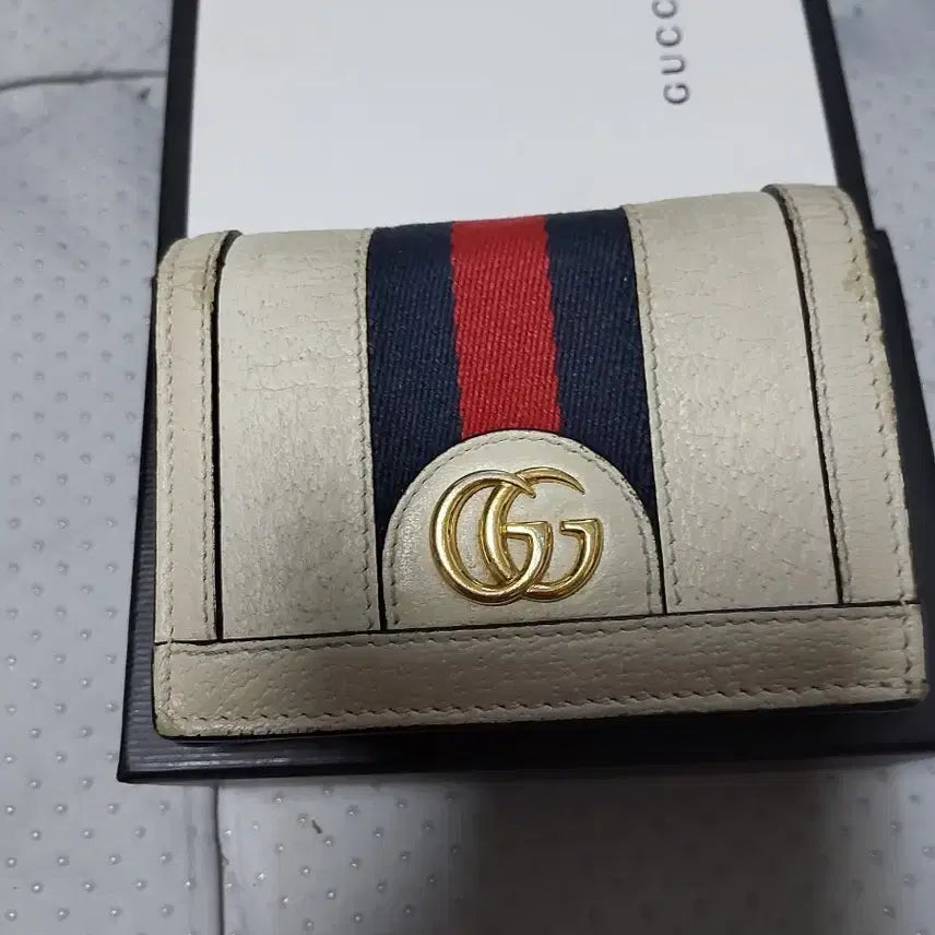 [BUNJANG] Gucci Ophidia Bifold Card Wallet / 구찌 오피디아 반지갑 카드지갑