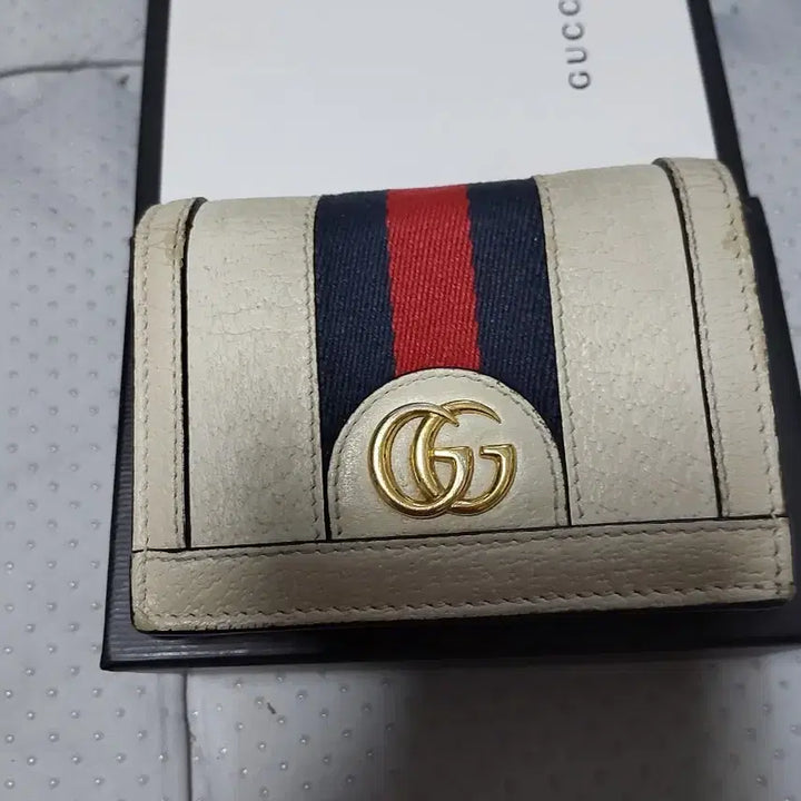 [BUNJANG] Gucci Ophidia Bifold Card Wallet / 구찌 오피디아 반지갑 카드지갑