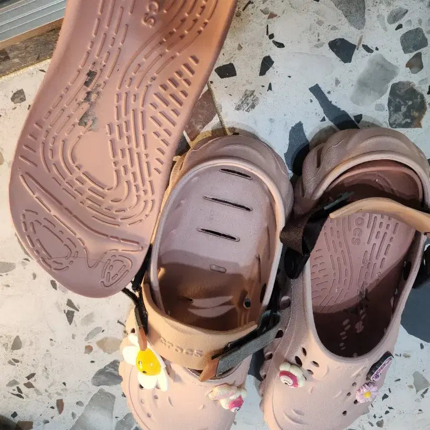 [BUNJANG] Crocs Pink Sandals / 크록스 샌들