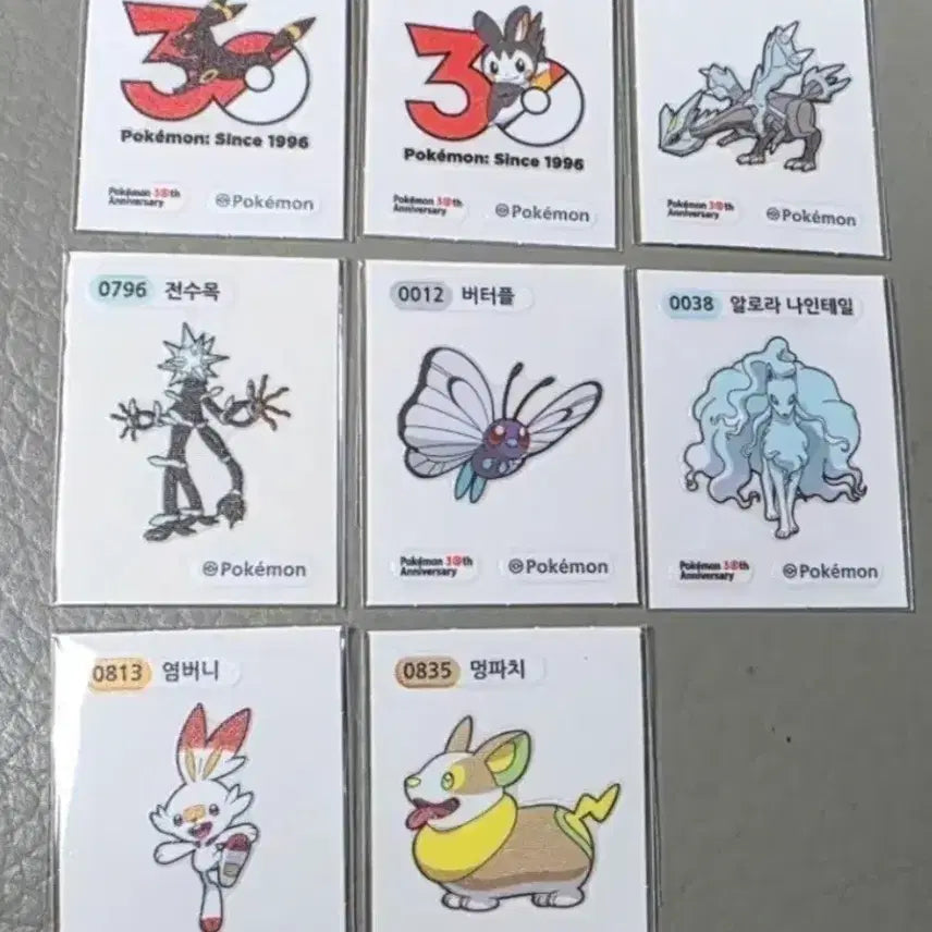 [SOLD OUT] 포켓몬 30주년 기념 띠부씰
