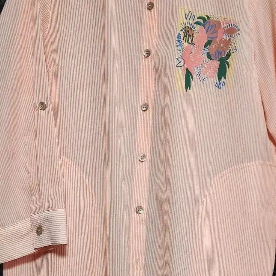 [BUNJANG] ALLFORYOU Striped Blouse / ALLFORYOU 스트라이프 셔츠 블라우스