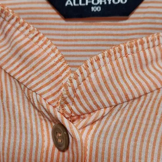 [BUNJANG] ALLFORYOU Striped Blouse / ALLFORYOU 스트라이프 셔츠 블라우스