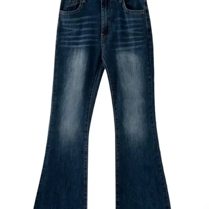 [BUNJANG] Bootcut Washed Denim Jeans / 부츠컷 워싱 데님