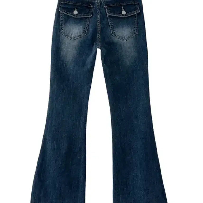 [BUNJANG] Bootcut Washed Denim Jeans / 부츠컷 워싱 데님