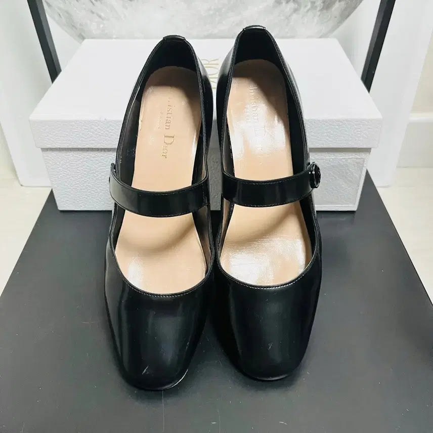 [BUNJANG] Dior D-Doll Mary Jane Pumps / 정품 38.5) 디올 D-Doll 메리제인 펌프스 구두 240~245